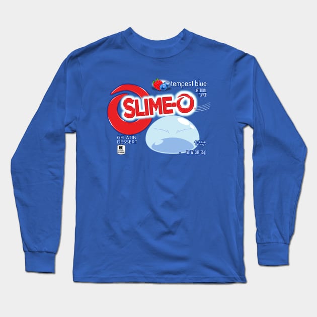 Slime-o Gelatin Dessert Long Sleeve T-Shirt by CCDesign